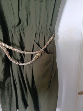 Vestido verde militar AMISU verano