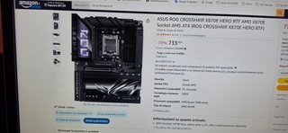 ASUS ROG CROSSHAIR X870E HERO BTF AMD Socket AM5