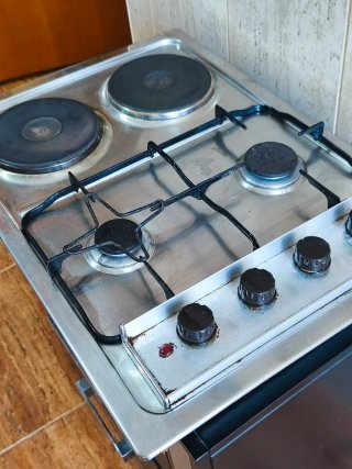 Encimera Eléctrica y Gas Butano