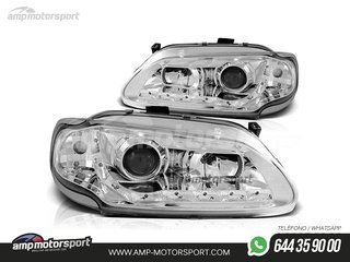 FAROS DELANTEROS LUZ DIURNA LED PARA RENAULT MEGANE