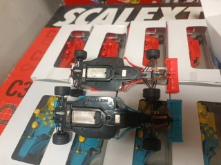 10 Coches Scalextric 1/32 F1
