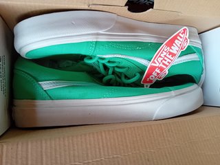 Vans Old Skool Talla 38 Verde/Blanco