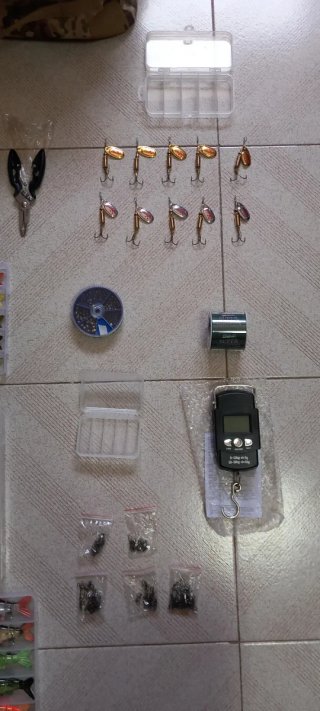 Kit de pesca rio para depredadores