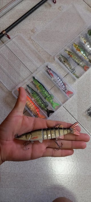 Kit de pesca rio para depredadores