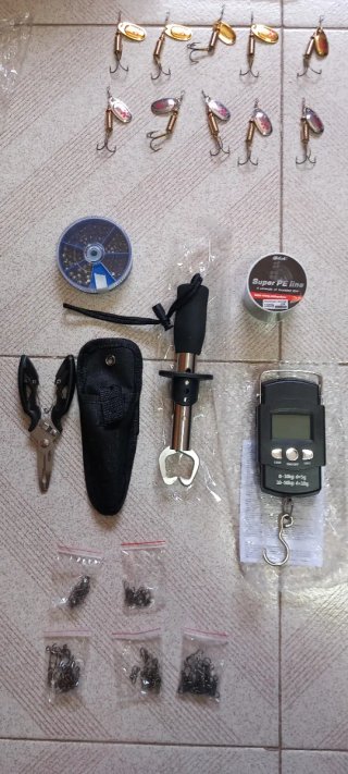 Kit de pesca rio para depredadores
