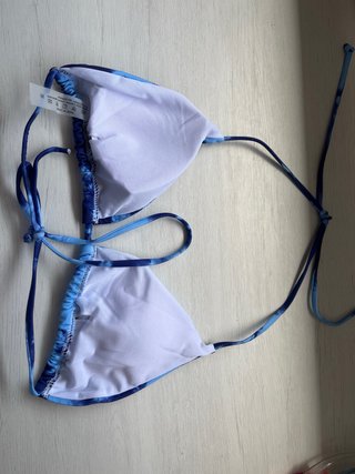 Bikini Tie-Dye Azul y Negro