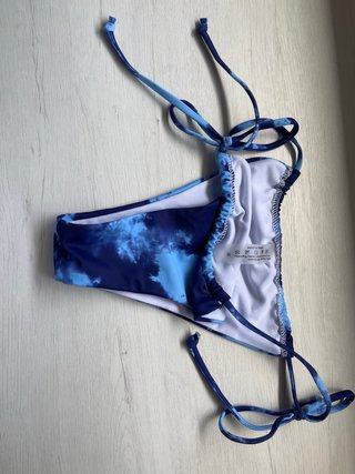 Bikini Tie-Dye Azul y Negro