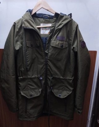 Chaqueta Boriken Talla M Verde Militar