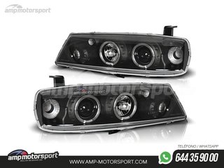 FAROS DELANTEROS OJOS DE ANGEL PARA OPEL CALIBRA