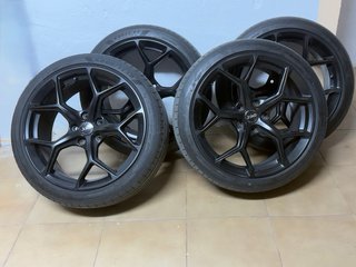 4 llantas joka luxe  y cubiertas Goodyear Eagle F1