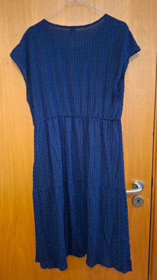 Vestido de Verão Azul Marinho Tamanho L