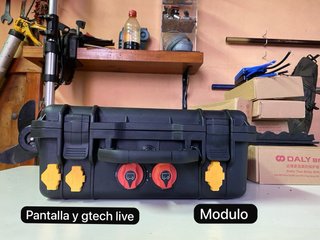 Maletin de doble voltaje para sondas tiempo real