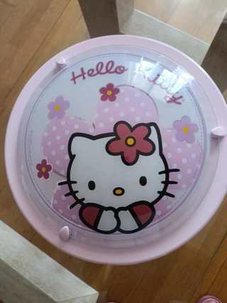 Plafón Hello Kitty Rosa Infantil