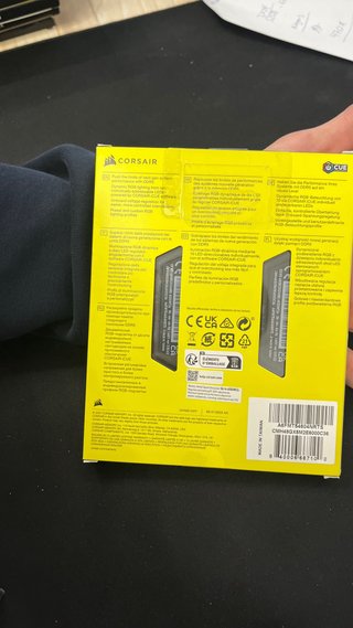 Corsair Vengeance RGB DDR5 48GB 6000MHz Cl36