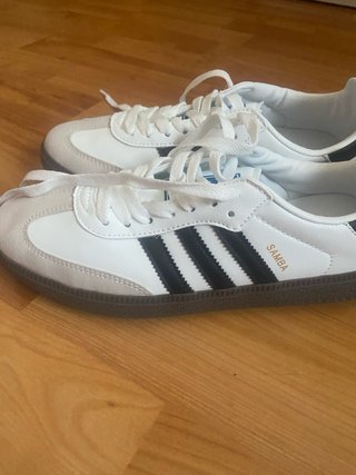 Zapatillas Adidas Samba Blancas y Negras