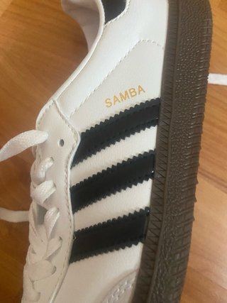 Zapatillas Adidas Samba Blancas y Negras