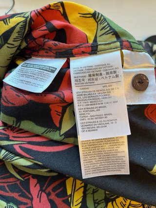 Camisa Hawaiana Levi's Estampada