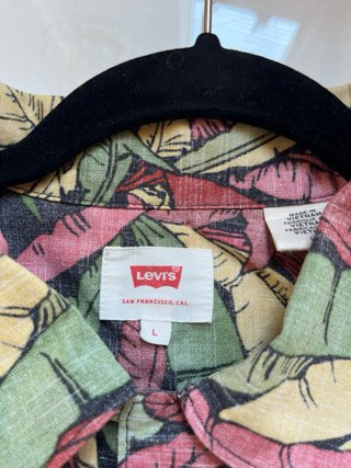 Camisa Hawaiana Levi's Estampada