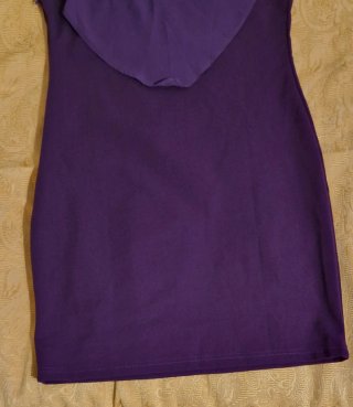 Vestito donna estivo viola