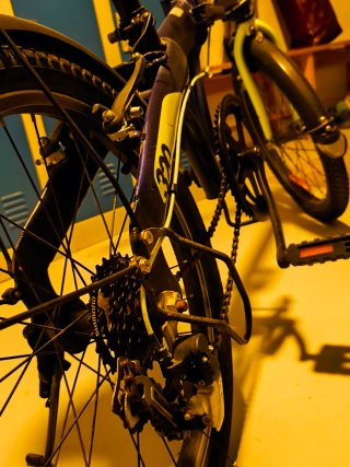 Bicicleta plegable B-Fold Decathlon