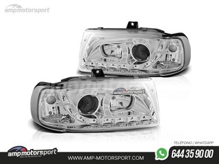 FAROS DELANTEROS LUZ DIURNA LED PARA SEAT IBIZA / CORDOBA 6K