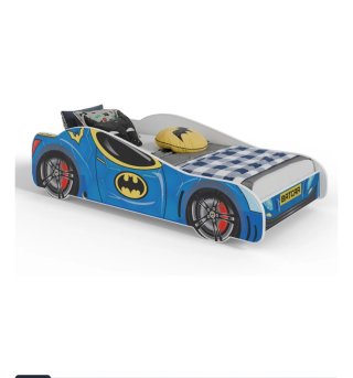 Cama Infantil Batman 120cm con colchón.