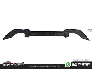 DIFUSOR TRASERO PARA BMW SERIE 3 G20 G21 + COLAS DOBLES CARBONO