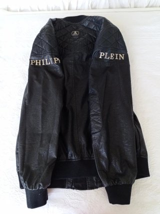 Cazadora piel Philipp Plein