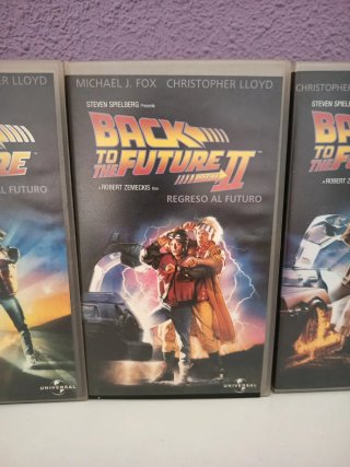 Trilogía Regreso al Futuro VHS