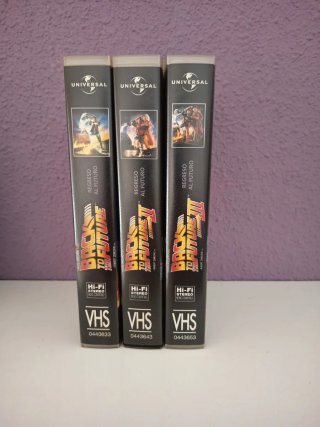 Trilogía Regreso al Futuro VHS