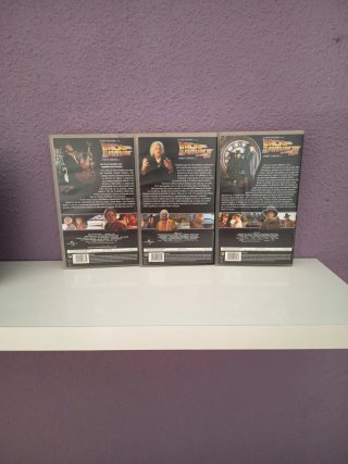 Trilogía Regreso al Futuro VHS