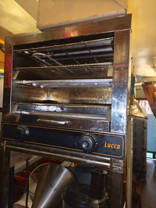 Salamandra cocina / Tostador Lucca