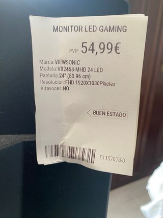 Monitor Led Gaming (24”) con Teclado