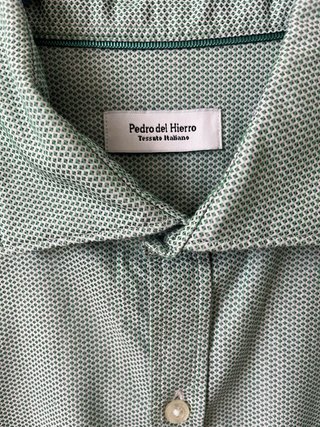 Camisa Pedro del Hierro Talla M Verde