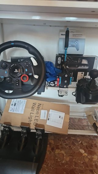 Volante Logitech G29 + Shifter + Freno Mano