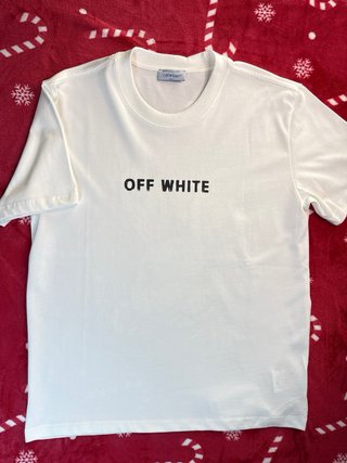 T-shirt Off-White con stampa coniglio taglia M