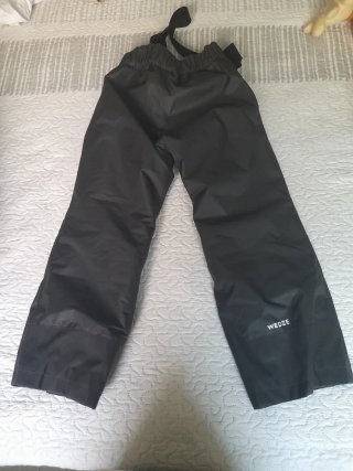 Pantalones de nieve Wedze negros