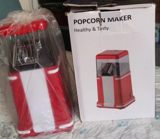 Máquina de Palomitas Roja Estilo Retro