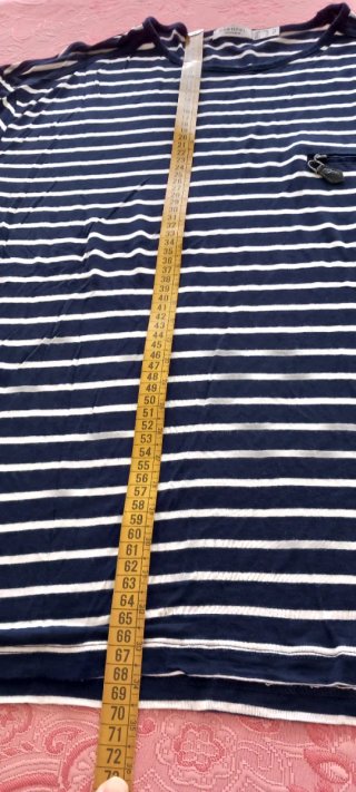 Camiseta Cortefiel rayas marinera