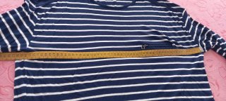 Camiseta Cortefiel rayas marinera