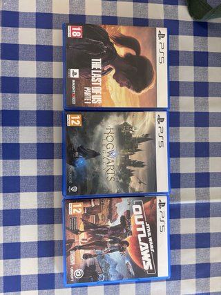 3 Juegos PS5: Star Wars Outlaws, Hogwarts Legacy