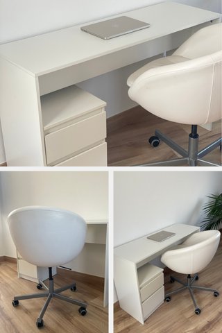 Silla IKEA SKRUVSTA Blanca