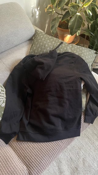 Sudadera UPV/EHU Negra con Capucha Talla L
