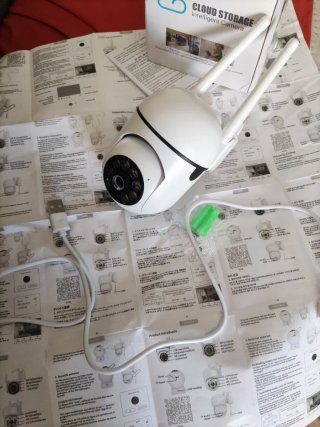 Cámara Seguridad Movimiento 360