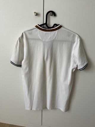 Polo Zara cuello mao blanco Talla M