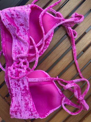 Bikini Calzedonia Rosa Terciopelo