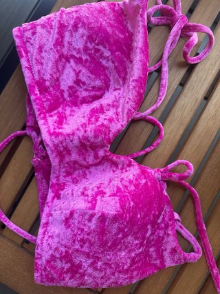 Bikini Calzedonia Rosa Terciopelo
