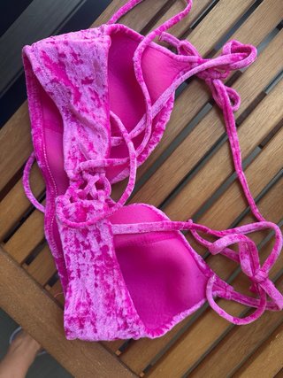 Bikini Calzedonia Rosa Terciopelo