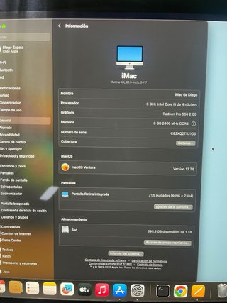 Apple iMac 21.5 4K (2017)