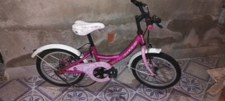 Bicicleta infantil B-Pro rosa 16